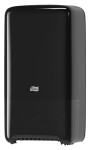 TORK Distributeur de papier toilette double rouleau, noir TORK Distributeur de papier toilette double rouleau, noir