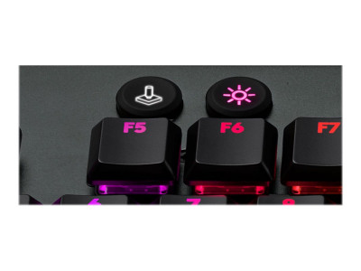 Logitech : G815 LIGHTSPEED RGB MECHAN.GAMI KEYB.GL TACTILE CARB.FRA fr