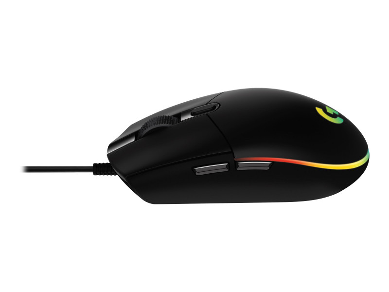 Souris Gaming filaire Logitech G203 Lightsync RGB pour PC, Mac Noir - Souris