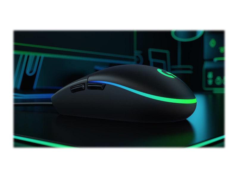 Souris Gaming filaire Logitech G203 Lightsync RGB pour PC, Mac