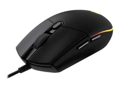 Logitech : G203 LIGHTSYNC GAMING MOUSE BLACK EMEA