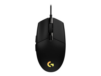 Logitech : G203 LIGHTSYNC GAMING MOUSE BLACK EMEA