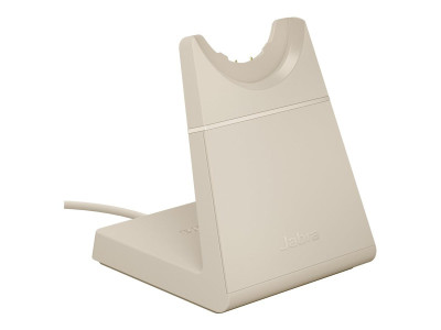 GN Audio : JABRA EVOLVE2 65 DESKSTAND USB-C BEIGE