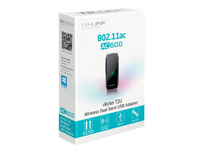 TP-Link : ARCHER T2U AC600 DUAL BAND USB ADAPTER