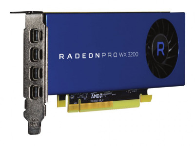 AMD : RADEON PRO WX 3200 4GB PCIE 3.0 16X 4X DP retail