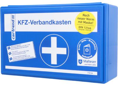 cartrend KFZ-Verbandkasten Classic, blau