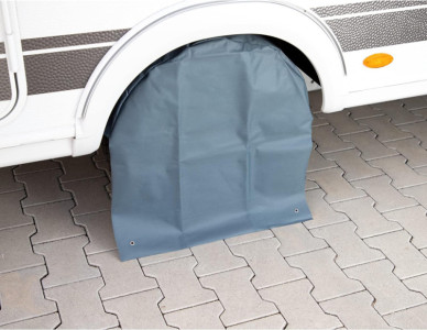 cartrend Radschutzhülle XL, aus Polyester, schwarz