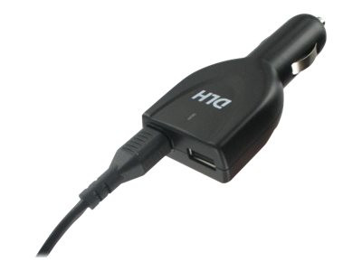 DLH : CAR CHARGER DLH MINI 90W LENOVO 100 PERCENT COMPAT 19V