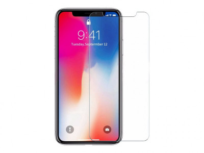 DLH : TEMPERED GLASS SCREEN pour GLASS SCREEN IPHONE X IPHONE XS.