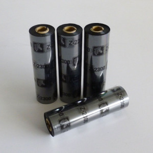 Zebra : Ruban 2300 WAX 110mm 74 metres C-12.7mm (conditionné par 12)