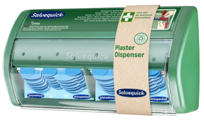 CEDERROTH Salvequick Pflasterspender, mit blauen Pflastern