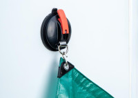 cartrend Ventouse, capacité de charge : 10 kg, noir