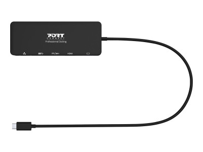 Port Technology : TRAVEL DOCKING STATION TYPE C USB TYPE C PORT SUPP HDMI OR VGA