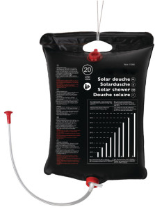 cartrend Douche solaire, réservoir d'eau : 20 litres