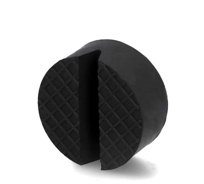 Coussin En Caoutchouc Pour Cric Roulant HP - Protection Anti-rayures, Diamètre 65 Mm, Hauteur 25 Mm