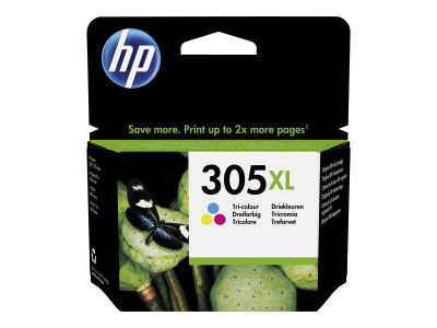 HP : HP 305XL grande capacité TRI-COLOR cartouche encre