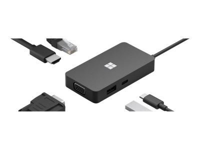 Microsoft : SURFACE ACC USB-C TRAVEL HUB XZ/NL pour R/DE