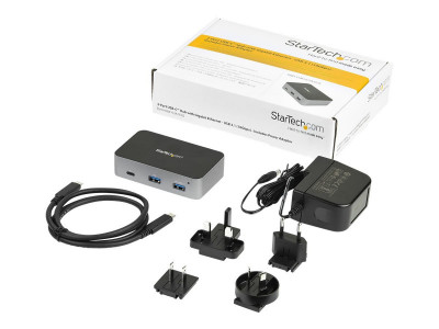 Startech : 3-PORT USB-C HUB avec LAN PORT 10GBPS - 2XA 1XC - POWERED