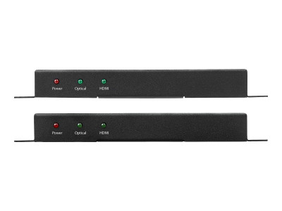 Startech : HDMI OVER FIBER EXTENDER - 4K - HDMI 2.0B - 7.1 SURROUND SOUND