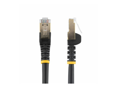Startech : 1.5 M CAT6A cable - BLACK SNAGLESS - fil de cuivre blindé