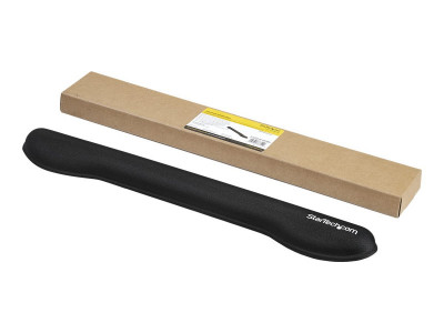 Startech : GEL KEYBOARD WRIST REST - BLACK - ERGONOMIC - NON-SLIP DESIGN