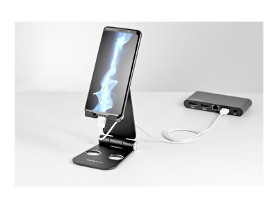 Startech : SMARTPHONE et TABLET STAND - PORTABLE et FOLDABLE - BLACK