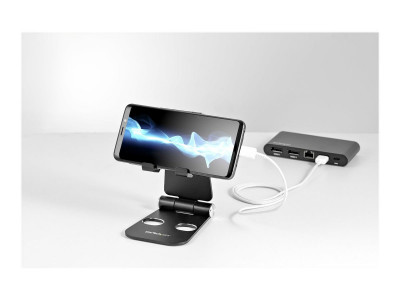 Startech : SMARTPHONE et TABLET STAND - PORTABLE et FOLDABLE - BLACK