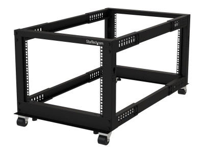 Startech : 8U OPEN FRAME RACK - 4 POST - 22-40IN ADJUSTABLE DEPTH