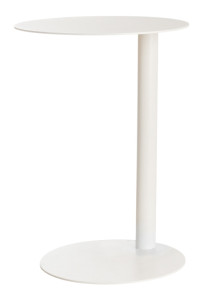 PAPERFLOW Table d'appoint EASYDESK, rond, blanc