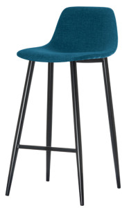 PAPERFLOW Tabouret de bar MUST, set de 2, gris