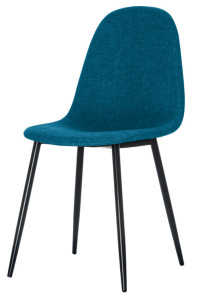 PAPERFLOW Chaise visiteur MUST, set de 2, bleu