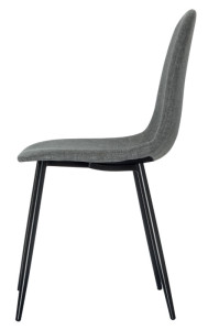 PAPERFLOW Chaise visiteur MUST, set de 2, safran