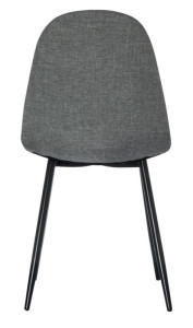 PAPERFLOW Chaise visiteur MUST, set de 2, safran