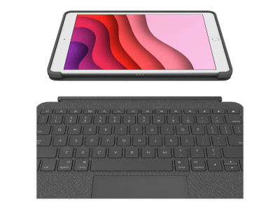 Logitech : COMBO TOUCH IPAD 7TH GEN GRAPHITE FRA CENTRAL fr