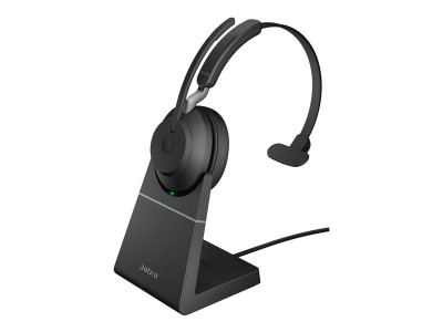 GN Audio : JABRA EVOLVE2 65 LINK380A UC MONO STAND BLACK
