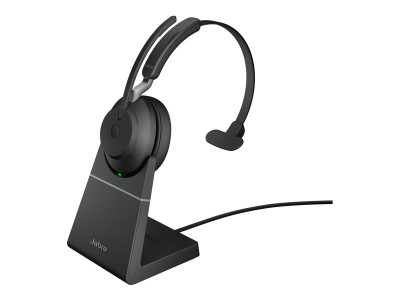 GN Audio : JABRA EVOLVE2 65 LINK380A UC MONO STAND BLACK