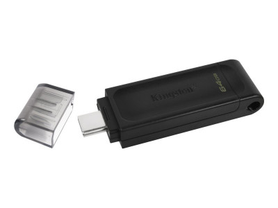 Kingston : 64GB USB 3.2 DATATRAVELER 70 USB TYPE-C