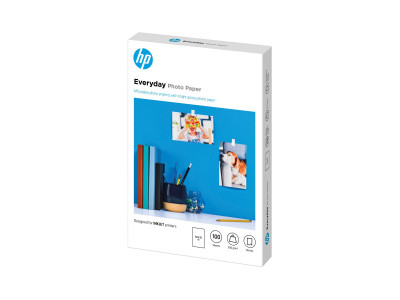 HP : EVERYDAY GLOSSY Photo papier 100 SHT / 10 X 15 CM