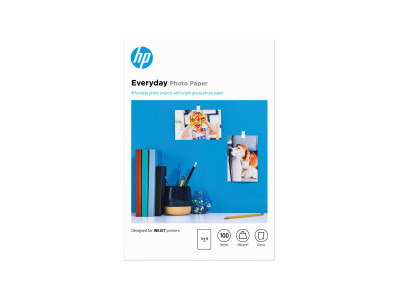 HP : EVERYDAY GLOSSY Photo papier 100 SHT / 10 X 15 CM