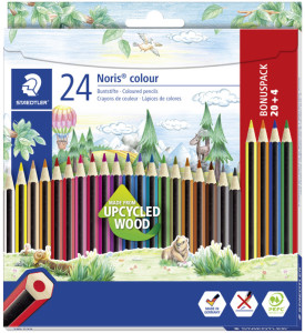 STAEDTLER Crayon de couleur Noris Colour, étui carton 10+2