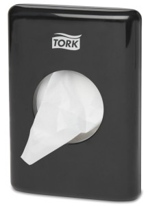 TORK Distributeur de sachets hygiéniques, plastique, blanc