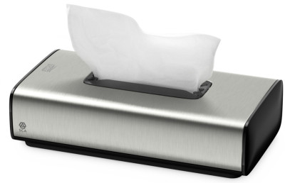 TORK Distributeur de mouchoirs en papier, argent