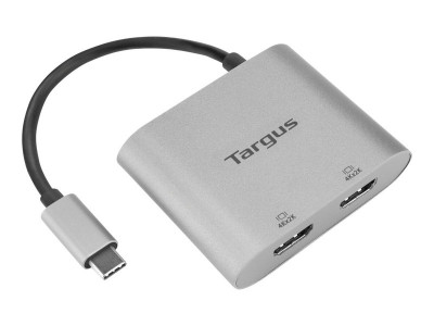 Targus : USB-C 4K 2 X HDMI ADAPTER SPACE GREY TARGUS