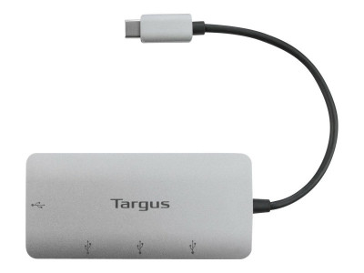 Targus : TARGUS USB-C 4 PORT HUB AL CASE SPACE GREY