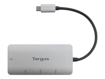 Targus : TARGUS USB-C 4 PORT HUB AL CASE SPACE GREY