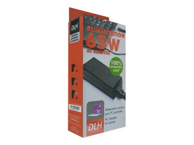 DLH : POWER SUPPLY ACER-PACKARD BELL LAPTOP COMPATIBL CHARGER 65W BLK