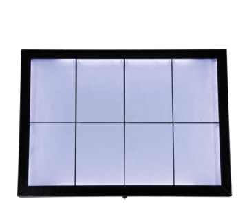 Securit LED-Schaukasten Black Star XXL, 8 x DIN A4 Seiten