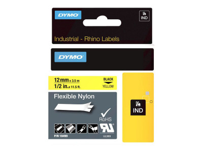 Dymo : ID1-12-1300YL FLEXIBLE NYLONYL