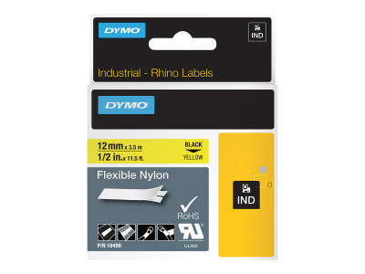 Dymo : ID1-12-1300YL FLEXIBLE NYLONYL