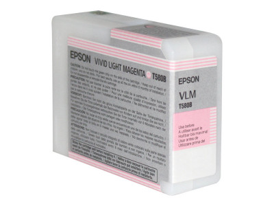 Epson : T580 VIVID LIGHT MAGENTA 80 ML